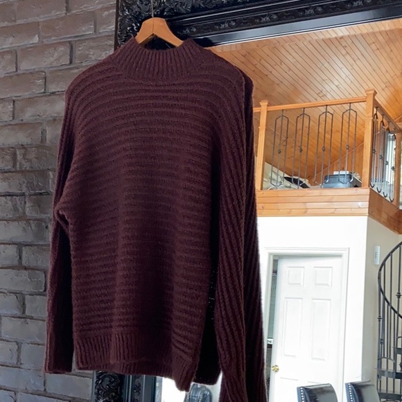 Knit sweather alpaca whool blend warm comfy - Picture 2 of 5